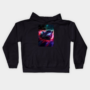 Cool Concept Futuristic Car Racer Kids Hoodie